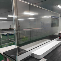 Écran d'affichage LED transparent couleur pleine, nouvelle conception, pour utilisation en intérieur/extérieur, avec CMS/RDM basé sur le cloud et garantie de 3 ans
