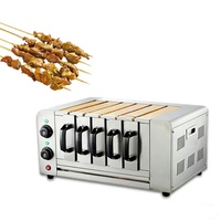 Four à brochettes électrique domestique sans fumée de type tiroir, vente chaude