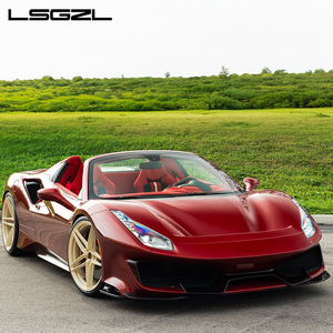 Jantes de voiture personnalisées forgées en une seule pièce, couleur or <span class=keywords><strong>champagne</strong></span>, 5x114.3 5x130 5x120 pour BMW M3 M5 <span class=keywords><strong>Ferrari</strong></span> Benz Corvette, 17-26 pouces, Mustang - Product Image 2