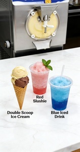 Máquina Comercial de Helado Duro con Producción de 60-160L/H, Tolva de 15-40L y Pantalla Táctil de 5 Pulgadas para Heladerí<span class=keywords><strong>a</strong></span> - Product Image 2