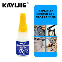 Colle à séchage rapide KAYIJIE, formule à séchage rapide, garantie de crédit, adaptée aux bandes d'étanchéité en caoutchouc des portes et des fenêtres, 1 flacon