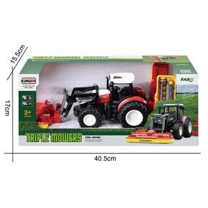 2025 plus récent 6664 radiocommande <span class=keywords><strong>tracteur</strong></span> agricole pulvérisation <span class=keywords><strong>tondeuse</strong></span> 1/24 échelle 2.4GHz 6CH électrique RC foin tondeuses modèle de camion pour les enfants - Product Image 5