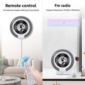 Lecteur <span class=keywords><strong>CD</strong></span> mural personnalisé avec <span class=keywords><strong>radio</strong></span> intégrée pour <span class=keywords><strong>CD</strong></span> rétro, son sans perte, enregistrement MP3/<span class=keywords><strong>CD</strong></span>, rond, 10W RCA - Product Image 4