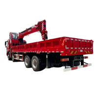 Grue embarquée composite multi-actions personnalisable de 14 tonnes, commande à distance
