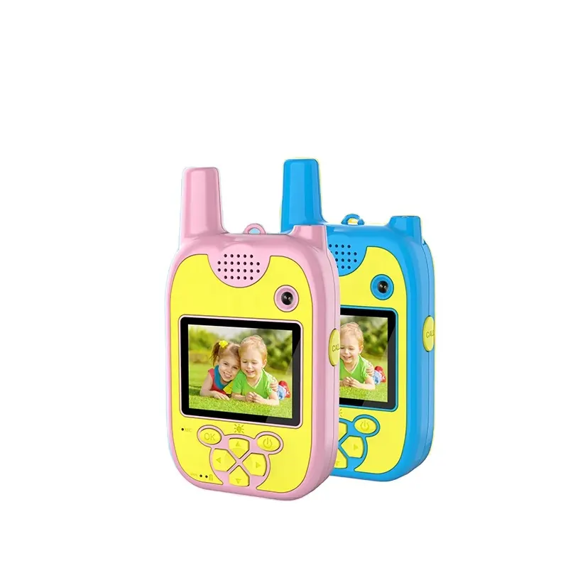 Lucu Panggilan Jarak Jauh Anak-anak Kamera Walkie Talkie Anak Kamera dengan MP3 Cerita Pemain Fungsi