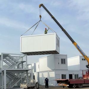Casa Prefabricada, Económica, Resistente a la Intemperie, Portátil, Ahorra Tiempo, con Certificación CE, de Ensamblaje Rápido, con Vivienda Temporal - Product Image 3