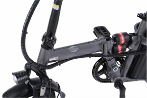 Bicicleta Eléctrica Urbana de 14 Pulgadas, Suministro de Fábrica, Batería de Litio de 48V 10AH para Adultos, Bicicleta Eléctrica Plegable - Product Image 5