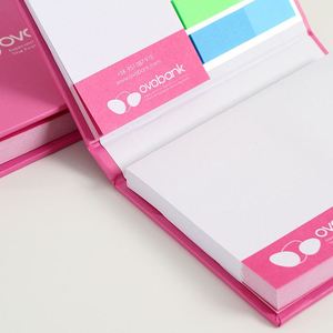 Proveedores de Papelería al por Mayor de China, Bloc de Notas Autoadhesivo de Tapa Dura, Logotipo Personalizado, Color, Regalo Empresarial, Notas Adhesivas 10.5x8.2cm - Product Image 3