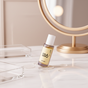 Coffret Cadeau Soin Visage Quotidien Végétalien Nourrissant et Éclaircissant GINGER6 – Tonique, Sérum, Hydratant – Kit 6-en-1 pour Femmes Tous Types de Peau - Product Image 4