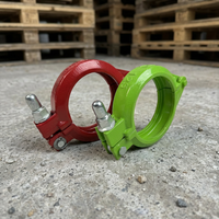 Klem Snap Bolt Harga Bagus DN180 DN150 DN125 untuk Pipa Pompa Beton untuk Putzmeister Schwing Zoomlion Cifa China Hunan Teruji