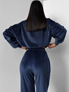 2024 nouveau survêtement <span class=keywords><strong>pantalon</strong></span> ensembles décontracté printemps automne survêtement survêtement femmes à capuche haut <span class=keywords><strong>velours</strong></span> survêtements <span class=keywords><strong>pantalon</strong></span> 2 pièces ensemble - Product Image 5