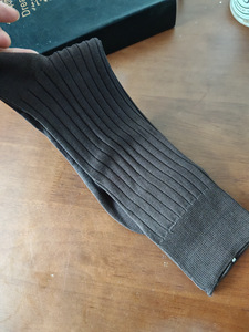 High Quality Double Needles Mercerized Cotton Handlinked Formal Business Dress Office <strong>Men</strong> <strong>s</strong> <strong>Socks</strong> - Product Image 6