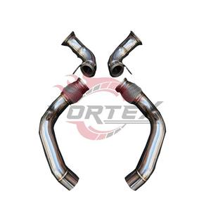 Collecteur d'échappement sport haute performance en acier inoxydable poli miroir Vortex pour M5 F90 4.4T V8 S63 2018-2026 Racing Sport Turbo - Product Image 5