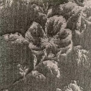 Tessuto in ciniglia tinto in filo jacquard, <span class=keywords><strong>oscurante</strong></span>, con motivi floreali tropicali verdi, 100% poliestere, per tappezzeria e decorazioni per la casa - Product Image 3