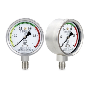 <span class=keywords><strong>Manomètre</strong></span> en acier inoxydable pour <span class=keywords><strong>oxygène</strong></span> hydrogène ammoniac <span class=keywords><strong>acétylène</strong></span> propane azote dioxyde de carbone-réducteur de pression multi-gaz - Product Image 5