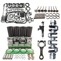 Juego de Reparación para Isuzu 4HL1, Kit de Camisas de Cilindro 8-98014042-0, Pistón 8-97331643-0, Anillo 8-97331641-0, Kit de Juntas 5-87815199-0