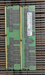 Micron 64G 4Rx4 PC4-2666V ECC REG <b>DDR4</b> RDIMM Server <b>Memory</b> Module - Product Image 2