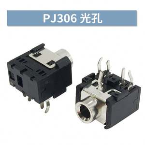 Metalen Kop Koperen Kop 3.5 Koptelefoon Aansluiting Recht Invoegen 5 Pin PJ-306 F <span class=keywords><strong>M</strong></span> 3.5Mm Audio-En Videoaansluiting 5 P - Product Image 5