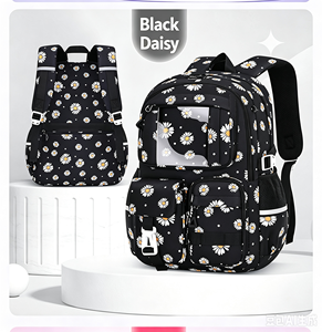 ashion Printed 3-in-1 <b>Backpack</b> Set for Girls, Waterproof <b>Large</b> Capacity Student <b>School</b> Bag for <b>School</b> & Travel - Product Image 5