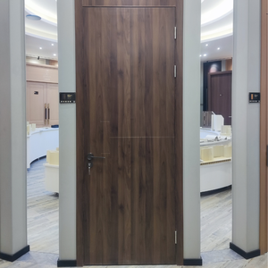 Puerta de Madera Compuesta WPC Impermeable para Apartamentos y Hoteles Modernos, Diseño Moderno, <span class=keywords><strong>Precio</strong></span> Bajo, Proveedor Chino - Product Image 3