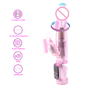 Vrouwelijke Seksspeeltjes Foto 'S Roterende Dildo <span class=keywords><strong>Vibrator</strong></span> Clit Trillingen En Rotatie - Product Image 3