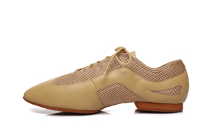 Chaussures de jazz à talon de 1 cm à prix d'usine, chaussures de <span class=keywords><strong>danse</strong></span> pour professeurs, salsa, bachata, merengue, <span class=keywords><strong>kizomba</strong></span>, <span class=keywords><strong>danse</strong></span> latine, unisexe, en cuir PU pour femmes - Product Image 4