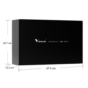 VENALISA 10ml 60PCS Kit de vernis à ongles gel effet œil de chat professionnel pour salon de manucure, kits de vernis à ongles gel UV OEM avec aimant - Product Image 5