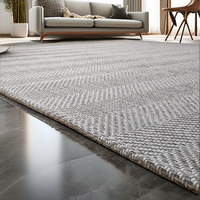 Rug Carpet Spring Summer 3 Tatami Rugs Herringbone/Geometric Nordic Low Pile Woven Floor Protection