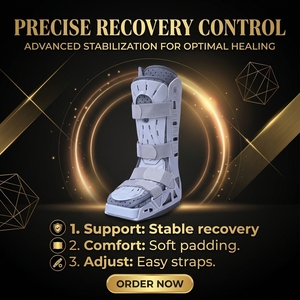 <span class=keywords><strong>Bota</strong></span> Ortopédica Ajustable para Tobillo y Pie, Estabilizador de Aquiles para Recuperación de Lesiones, <span class=keywords><strong>Bota</strong></span> Ortopédica Ajustable para Fracturas - Product Image 1