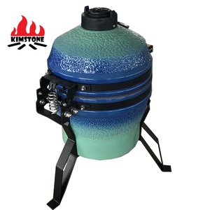 13 pulgadas de alta calidad colorido Kamado <span class=keywords><strong>Asador</strong></span> Mini Kamado Kimstone Gril Kamado Gaz Et Charbon - Product Image 1