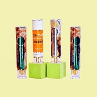 Tubes de dentifrice vides en aluminium-plastique, inclinés, diamètre 12,7-35 mm, avec bouchon à vis de qualité alimentaire, pour emballage de soins personnels