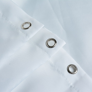 Cortina de <span class=keywords><strong>ducha</strong></span> a rayas de mármol blanco, gris, dorado, negro, diseño Simple, accesorios de baño, ganchos de pantalla de poliéster impermeables - Product Image 5