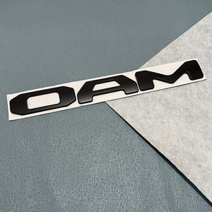 2016 <span class=keywords><strong>2017</strong></span> 2018-2021 Lettres en relief 3D/plane pour hayon, Emblème, Autocollants de lettres pour coffre arrière de voiture, Plaque nominative - Product Image 2