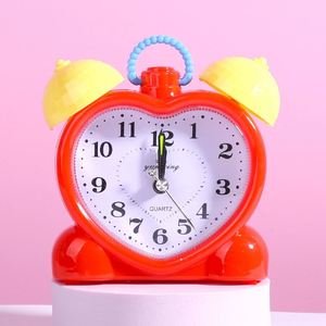 Creative Color Student Simple Alarm <b>Clock</b>, Cute Cartoon Men and Women Silent Small <b>Clock</b> - Product Image 4