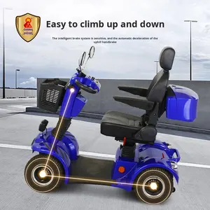 Leihu European American Home tempo libero quattro ruote Scooter elettrico freno elettromagnetico popolare handicappato Design adulti 600W - Product Image 2