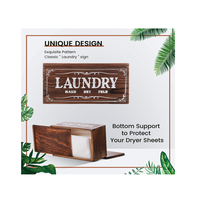 Wholesale Huikang Model 007 Modern Multifunction Tissue Wood Box Cheap Price Custom Burnt Color 3-6L