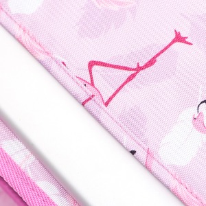 Sac à bandoulière - Sac à bandoulière pour ordinateur portable Pink Flamingo pour hommes, femmes et adolescents - Product Image 4