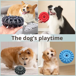 Jouets à mâcher pour chiens, distributeur de friandises pour chiens, jouets de puzzle pour l'entraînement des chiens, caoutchouc naturel, écologique, indestructible, en forme de <span class=keywords><strong>pneu</strong></span> - Product Image 6