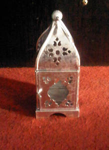 Antiguo estilo INS gris hecho a mano Metal hierro Pilar titular para el hogar boda decoración Vintage INS estilo otros candelabros vela - Product Image 3