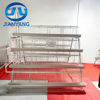 Cage à poulets à batterie de grande capacité entièrement automatique de type H pour fermes d'élevage de poulets