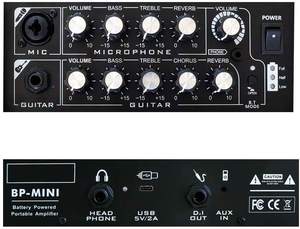 แอมป์กีตาร์โปร่งแบบพกพา Coolmusic 30 วัตต์ ใช้พลังงานจากแบตเตอรี่ - Product Image 4