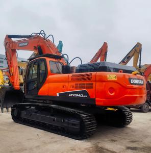 Excavatrice sur chenilles d'occasion Doosan 340 de 34 tonnes, modèle DX340, matériel de génie civil, DX340LC, DX340, DX300 à vendre - Product Image 4