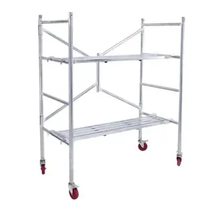 Строительные леса из оцинкованной стали: модульная система, прочные, для отделочных работ, металлические строительные материалы, лучшая цена - Product Image 1