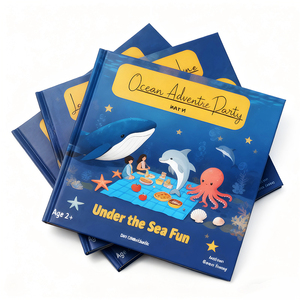 Trung Quốc nhà máy chất lượng cao bìa cứng trẻ em Sách in ấn tùy chỉnh cuốn Sách bìa cứng - Product Image 1