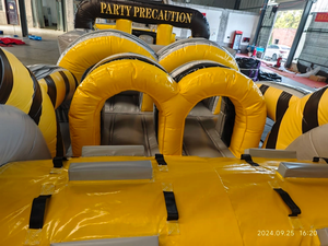 ¡Gran Oferta! Pista <span class=keywords><strong>de</strong></span> Obstáculos Hinchable Comercial Wipeout para Adultos, Pista <span class=keywords><strong>de</strong></span> Obstáculos Hinchable Ninja - Product Image 5