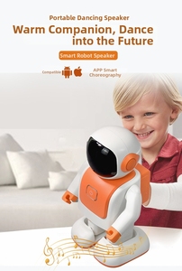 Robot Compagno con <span class=keywords><strong>Comando</strong></span> <span class=keywords><strong>Vocale</strong></span> per Bambini, Robot Danzante di 2a Generazione, Robot Educativo Programmabile - Product Image 3
