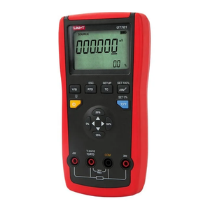 Stock Uni-<b>t</b> Ut701 Single Function Temperature Calibrator 10 Tc 4 Rtd Output 0.05% Accuracy - Product Image 1