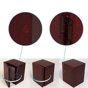 WDF Factory Wholesale Cinerary Casket for Pour Animaux Cremation Wholesale Wooden for Dogs Bamboo Pet Urns for Small Animals - Product Image 2