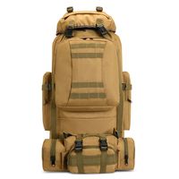 Sac à dos Daygos 100L grande capacité, tendance, en polyester, pour sports de plein air, alpinisme, ordinateur portable, extensible, rehaussable, unisexe