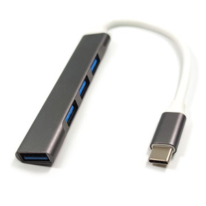4 в 1 взаимный обмен данными между компьютером и периферийными устройствами 3,0 концентратор <span class=keywords><strong>USB</strong></span> Тип C до <span class=keywords><strong>USB</strong></span> 4 порта разветвитель адаптер OTG Type-C <span class=keywords><strong>USB</strong></span> хаб для Lenovo Macbook Pro PC компьютер аксессуары - Product Image 4